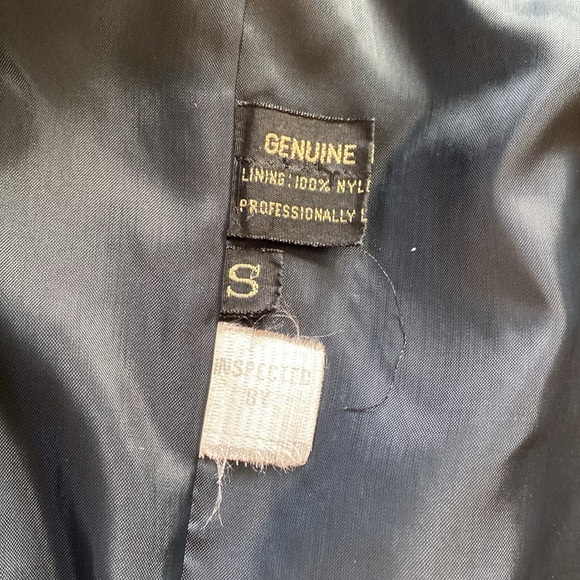 Vintage Black Leather Trench Coat with Mandala Design and Embroidered Suede Goth - Picture 17 of 17